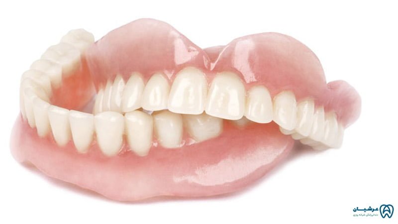 سفید کردن دندان مصنوعی