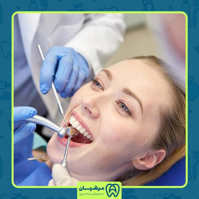 عصب کشی دندان قسطی
