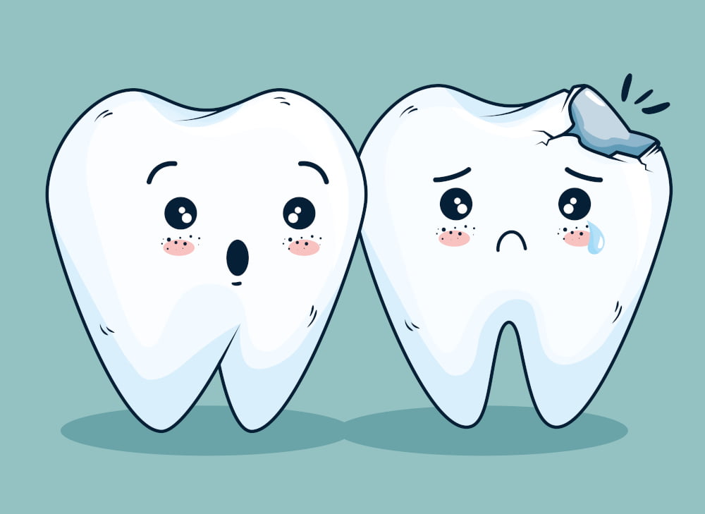 علائم به عصب رسیدن پوسیدگی دندان